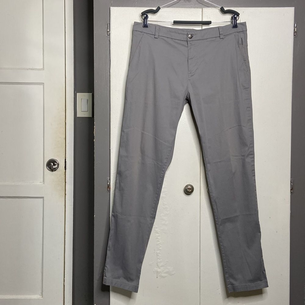 Lululemon Commission Pant Classic Swift Cotton 36x33 Light Cast